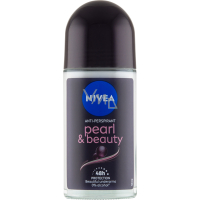 Nivea Pearl & Beauty Black Roll-On Antiperspirant, 50 ml