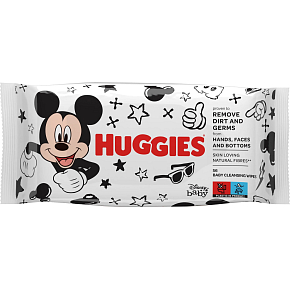 Huggies Wet Wipes Mickey Mouse, 56 pcs
