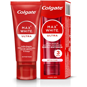 Colgate Max White Toothpaste Ultra Active Foam 50ml