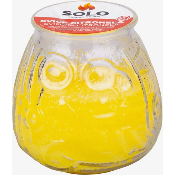 Solo Citronella Candle in Glass against Insects 205 g