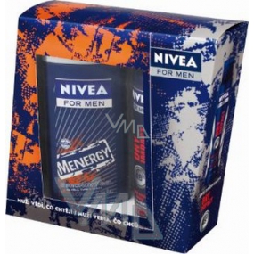 Nivea Men Kazmenenergy shower gel 250 ml + antiperspirant spray 150 ml cosmetic set