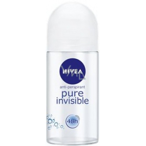Nivea Pure Invisible ball antiperspirant deodorant roll-on for women 50 ml