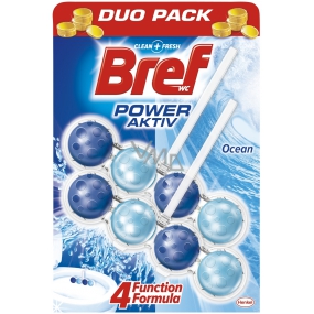 Bref Power Active 4 Formula Ocean Breeze WC block 2 x 51 g, duopack