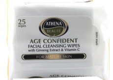 Athena Beauté Mature Skin Odličovací vlhčené ubrousky 25 ks