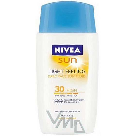 Nivea Sun Light Feeling SPF30 Light Sun Cream 50 ml