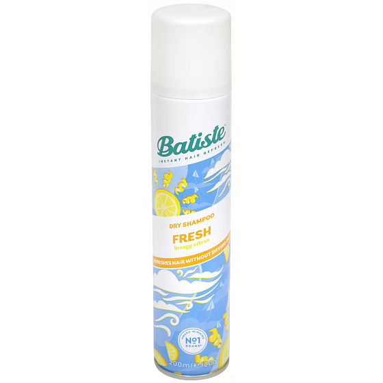 Batiste Fresh Breezy Citrus dry hair shampoo for volume and shine 200 ml