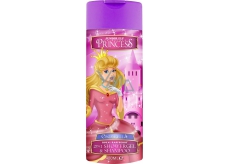 Disney Princezny Popelka 2v1 sprchový gel a šampon do koupele růžový 400 ml