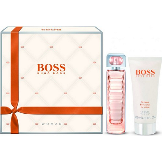 Hugo Boss Orange Woman eau de toilette 50 ml + body lotion 100 ml, gift set