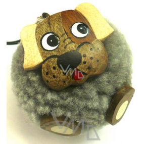 Nekupto Jolo Natura mobile phone pendant PomPom small Dog 1 piece
