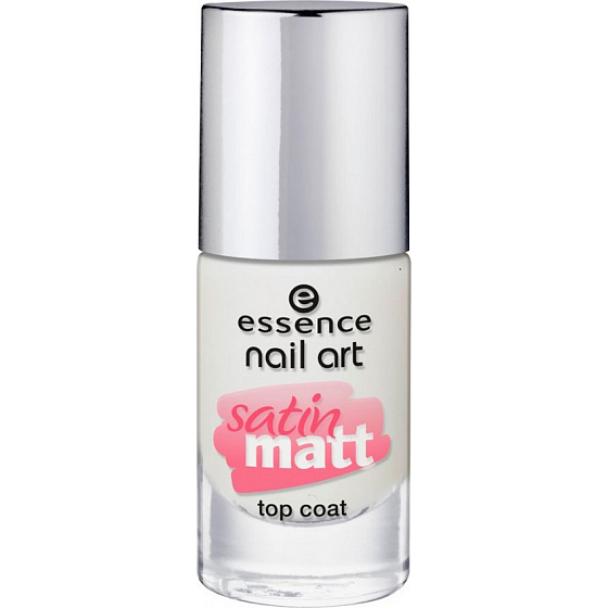 Essence Nail Art Satin Matt Top Coat Top Coat 26 Matt About You! 8 ml