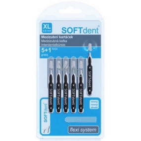 Soft Dent interdental brush straight XL 0.8 mm 6 pieces