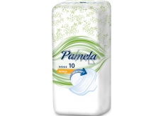Pamela Wings Satin Soft hygienické vložky s křidélky 10 kusů