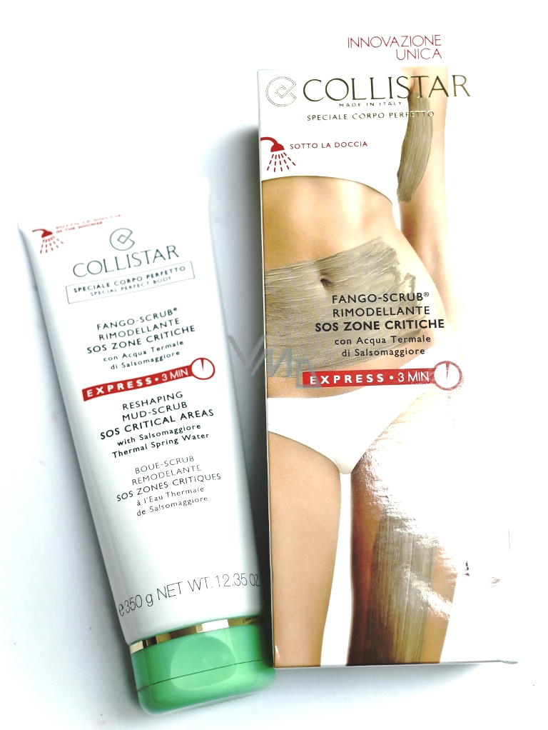 Collistar Reshaping MudScrub S.O.S. Critical Areas mud peeling for SOS