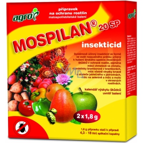 AgroBio Mospilan 20SP plant protection product 2 x 1.8 g