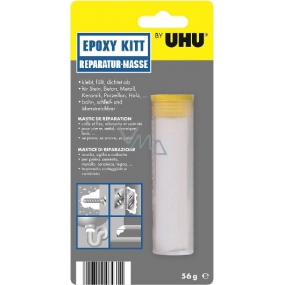 Uhu Two-component epoxy plasticine with a workability of 10 minutes 58 g