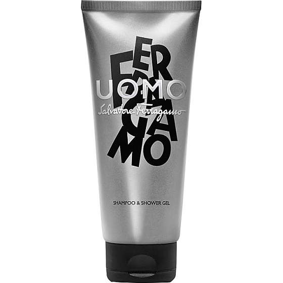 Salvatore Ferragamo Uomo 2in1 shower gel and shampoo for men 200 ml