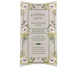 Bohemia Gifts Green Spa with glycerin and quality hemp seed oil handmade toilet soap in a paper box 100 g