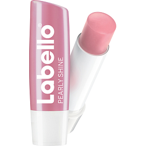 Labello Pearly Shine, lip balm with extracts of pearls and silk, 4.8 g
