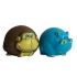 Magnum Vinyl Monkey/Hippo Squeaky Toy for Dogs 8 cm