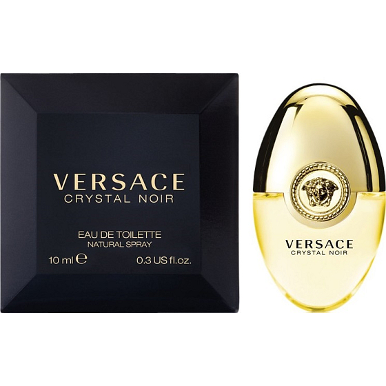 Versace Crystal Noir Eau de Toilette for Women 10 ml, Miniature