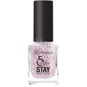 Dermacol 5 Day Stay Long-lasting nail polish 05 Lucky Charm 11 ml