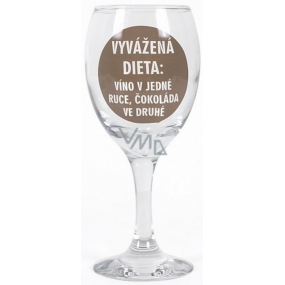 Albi Můj Bar Wine glass Balanced diet 220 ml