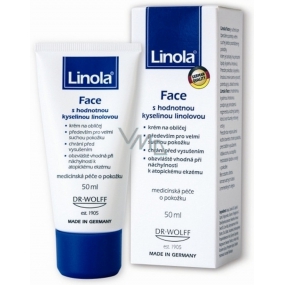 Linola Face with valuable linoleic acid face cream for very dry skin 50 ml