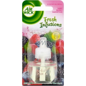Air Wick Fresh Infusions Very Berry Smoothie - Scent smoothie forest fruit electric freshener refill 19 ml