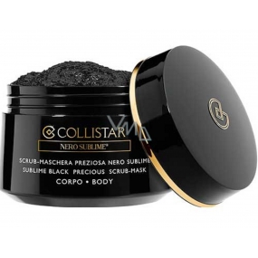 Collistar Nero Sublime Sublime Black Precious Scrub-Mask exfoliating black body mask 450 g