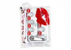 Donegal Manicure pocket set in a plastic case of 6 pieces