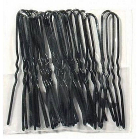 Duko Black Hairpin 4.5 cm 20 pieces