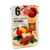 Tea Lights Apple and cinnamon scented tea lights 6 pieces