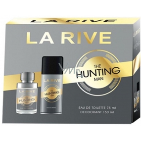 La Rive The Hunting Man EdT 75 ml Eau de Toilette + 150 ml Deodorant Spray, gift set