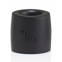 The Natural Family Co. Soft Bio toothbrush and stand Black made of resin and corn starch