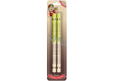 Nekupto Hobby wooden pencils Passionate athlete 2 pieces