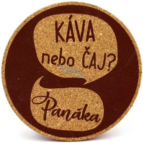 Nekupto Cork Coaster Coffee or Tea? 10 cm figurine