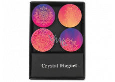 Albi Crystal Magnets Circles Mandala 4 Pieces