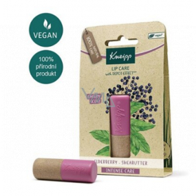Kneipp Black Elderberry Lip Balm, 100% Natural Care for Sensitive Lips 4.7g