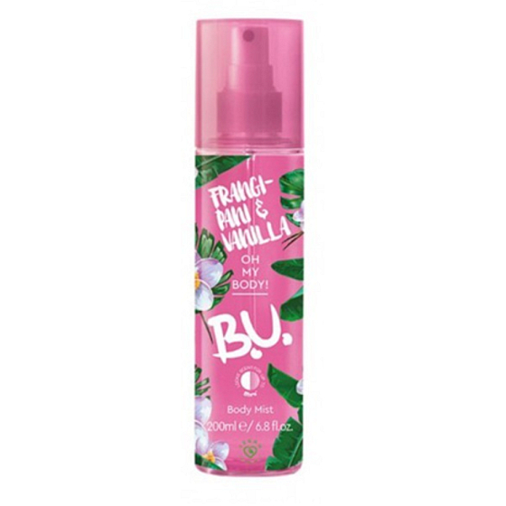 BU Frangipani & Vanilla Body Mist perfumed body spray for women 200 ml