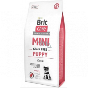 Brit Care Mini Puppy Lamb grain free super premium hypoallergenic food for puppies of small breeds 0.4 kg