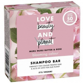 Love Beauty & Planet Murumur Butter and Rose solid shampoo for colored hair 90 g