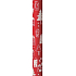 Zöwie Gift wrapping paper 70 x 150 cm Christmas Nordic Light red with white houses and trees