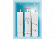 Lima Church baptismal candle No. 1026 Type B 50 x 210 mm 1 piece