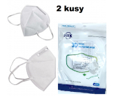 Ryk 3D Oral Protective Respirator 4-layer KN 95 face mask 2 pieces