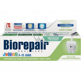 Biorepair Junior Toothpaste with menthol flavor for children 6-12 years 75 ml