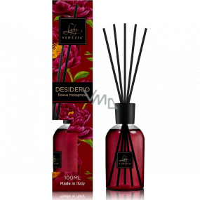 Lady Venezia Desiderio - Pomegranate aroma diffuser with gradual release sticks 100 ml