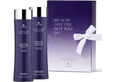 Alterna Caviar Replenishing Moisture kaviárový revitalizační hydratační kondicionér pro suché a poškozené vlasy 250 ml + šampon na vlasy 250 ml, kosmetická sada