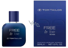 Tom Tailor Free to be for Him Eau de Toilette for men 30 ml