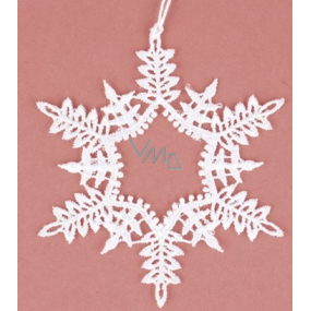 Crochet snowflake for hanging 9 cm