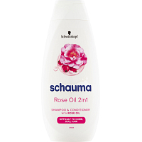 Schauma Shampoo and Conditioner 2in1 Rose Oil, 400 ml